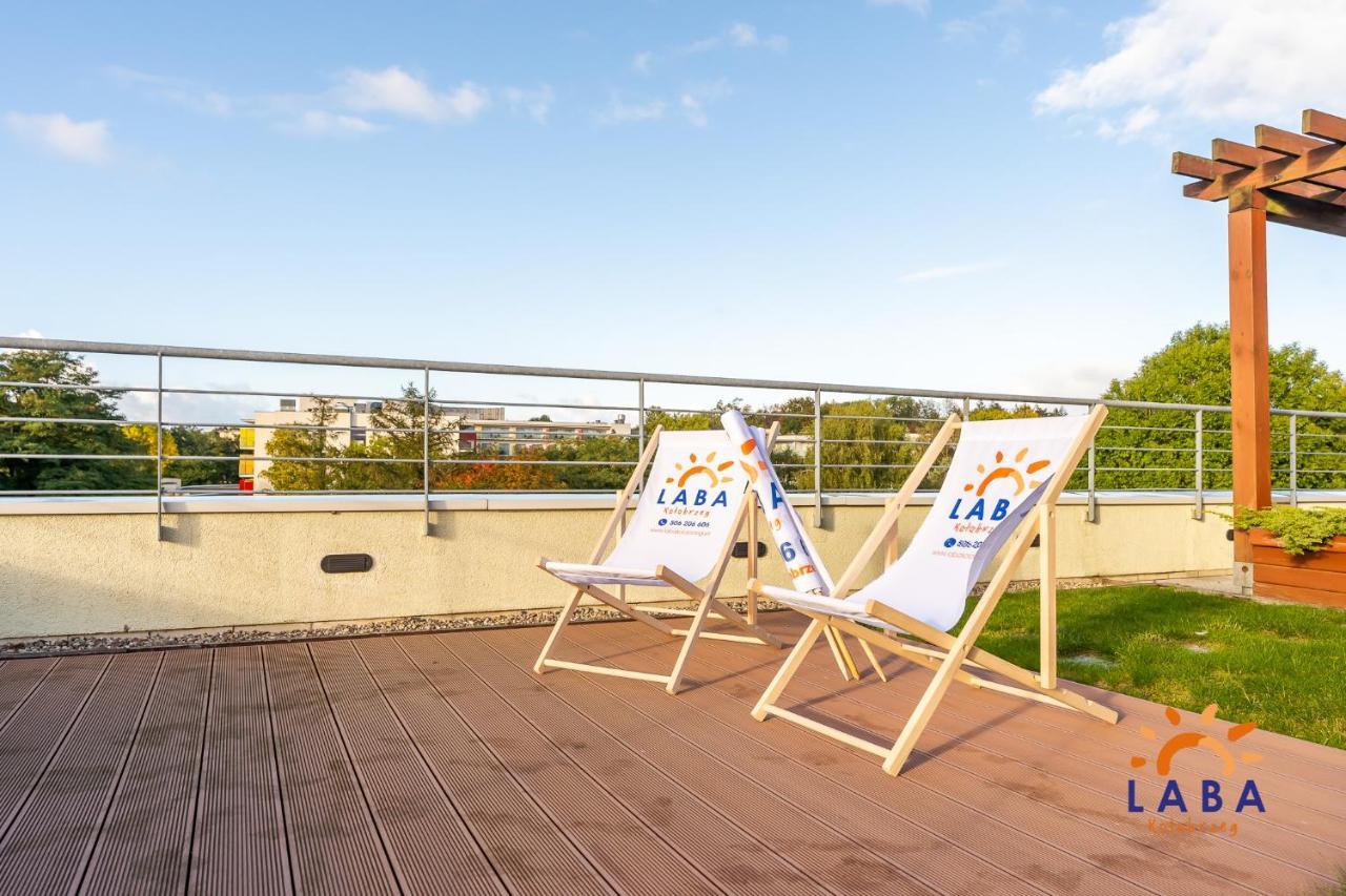 Laba Kolobrzeg Apartamenty Zielone Tarasy Esterno foto